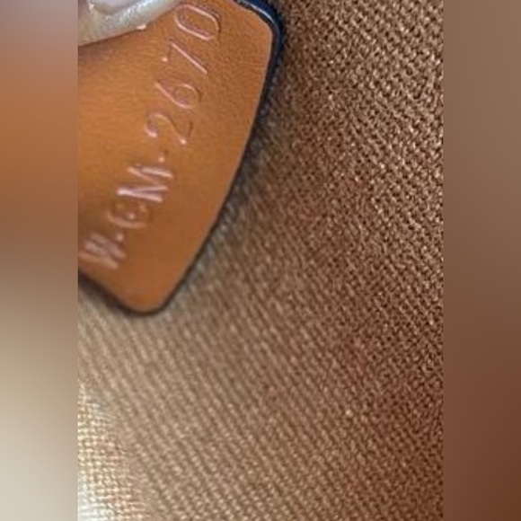 Celine Folco Bag In Triomphe Canvas And Calfskin Tan - Picture 3 of 12